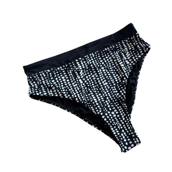 SWIMSUITS FOR ALL POLKA DOT BIKINI BOTTOM NWOT SIZE 14 - Picture 2 of 6